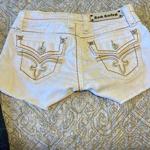 Rock revival jeans shorts size 26 in great condition